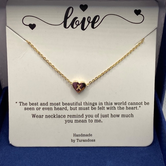 Turandoss Tiny Heart Love Necklace - Picture 3 of 4